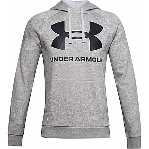 Pilki vyriški megztiniai su logotipu Rival Fleece M Under Armour M (1357093 011)