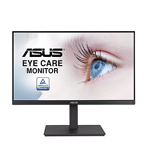 Asus Eye Care Monitor VA27EQSB 27 colių, IPS, FHD, 1920 x 1080, 16:9, 5 ms, 300 cd/m², juodas, 75 Hz, HDMI prievadų kiekis 1
