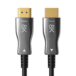 Šviesolaidinis kabelis CLAROC AOC HDMI 2.1 8K 10m