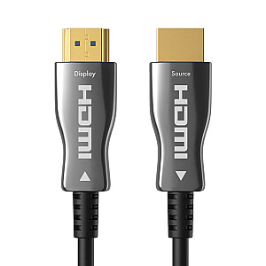 Šviesolaidinis kabelis CLAROC AOC HDMI 2.0 4K 20m