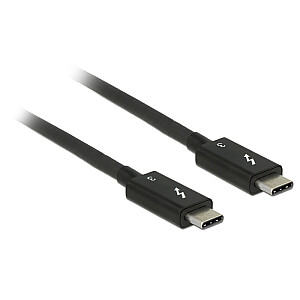 DeLOCK 84844 USB laidas 0,5 m USB 3.2 Gen 2 (3.1 Gen 2) USB C Juoda