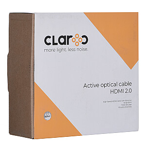 CLAROC КАБЕЛЬ HDMI ВОЛОКОННО-ОПТИЧЕСКИЙ AOC 2.0, 4K, 40M