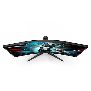 AOC G2 CU34G2X/BK kompiuterio monitorius 86,4 cm (34 colių) 3440 x 1440 pikselių Quad HD LED juodas