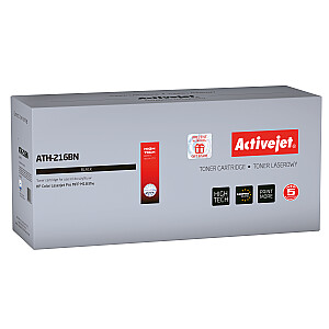 Картридж с тонером Activejet ATH-216BN для принтера HP, замена HP 216A W2410A; Верховный; 1050 страниц; Черный, с чипом
