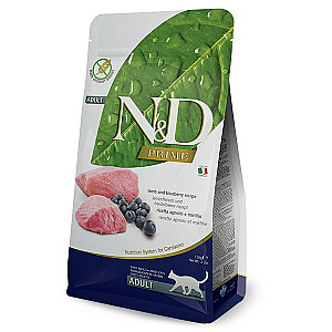 FARMINA N&D PRIME CAT LAMB & BLUEBERRY ADULT 1,5 kg