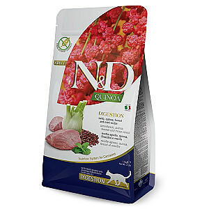 FARMINA N&D CAT QUINOA DIGESTION LAMB & FENNEL 1,5 кг