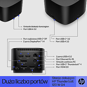 Док-станция HP Thunderbolt 120 Вт G4