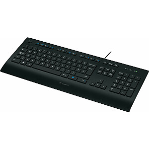 „Logitech K280e“ laidinė klaviatūra, juoda DE (920-008669)