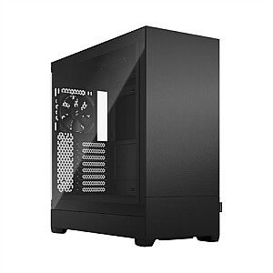 Fractal Design Pop XL Black TG skaidrus atspalvis, E-ATX iki 280 mm, ATX , mATX, Mini ITX, Maitinimo šaltinis nėra