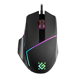 Игровая, оптическая, проводная мышь DEFENDER GM-880L WARFAME 12800dpi 8P RGB