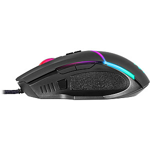 Žaidimų, optinė, laidinė pelė DEFENDER GM-880L WARFAME 12800dpi 8P RGB