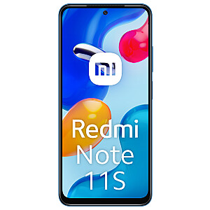 Xiaomi Redmi Note 11S 16,3 cm (6,43 colio) su dviem SIM kortelėmis Android 11 4G USB Type-C 6GB 128GB 5000mAh Blue