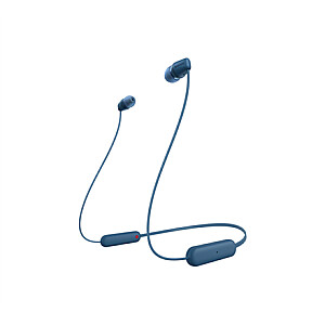 Sony WI-C100 belaidės į ausis įdedamos ausinės, mėlynos