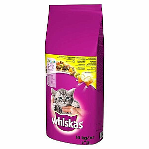 ?Whiskas 267261 сухой корм для кошек Kitten Chicken 14 кг