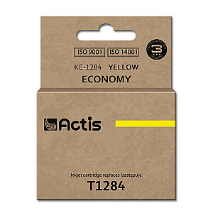 Чернила Actis KE-1284 для принтера Epson; Замена Epson T1284; Стандарт; 13 мл; жёлтый