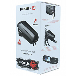 Swissten Водонепроницаемый держатель для велосипеда / сумка для мобильных телефонов 4.2 - 6,7 дюймов