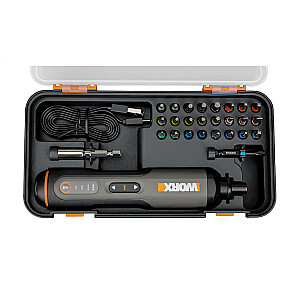 WORX WX240 Аккумуляторная отвертка 4 В + аксессуары