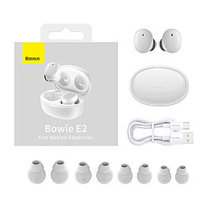 Baseus True Wireless Earphones Bowie E2 White