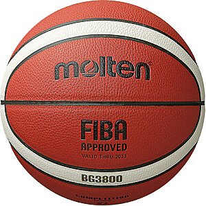 Geriausias treniruočių krepšys kamuoliams B5G3800 FIBA synth. oda