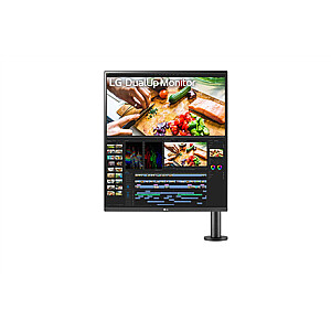 LG DualUp monitorius 28MQ780 27,6 colio, IPS, SDQHD, 2560x2880, 16:18, 5 ms, 300 cd/m², juodas, 60 Hz, HDMI prievadų kiekis 2