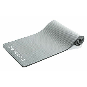 Gimnastikos kilimėlis NBR 61042G 170x60x1,5cm pilkas