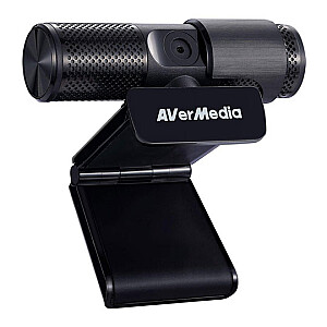 Interneto kamera AVerMedia PW313 2 MP 1920 x 1080 pikselių USB 2.0 juoda