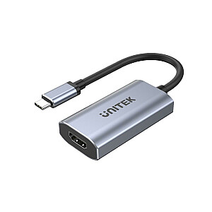 АДАПТЕР UNITEK USB-C - HDMI 2.1, 8K, АЛЮМИНИЙ, 15 СМ