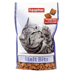 Beaphar Malt Bits – kačių skanėstas nuo pilobezoarų – 35g