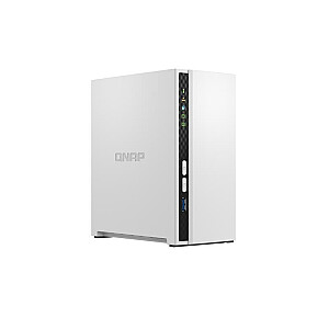 NAS STORAGE TOWER 2 ОТСЕКА/БЕЗ ЖЕСТКИХ ДИСКОВ TS-233 QNAP