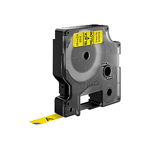DYMO D1 Standard — черный на желтом — 9 мм