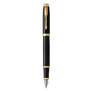 Plunksnakočiai Parker IM Black, Gold Cartridge papildymo sistema 1 vnt.