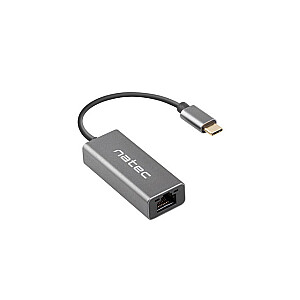 NATEC CRICKET 1GB USB-C 3.1 1X RJ45 TINKLO KORTELĖ