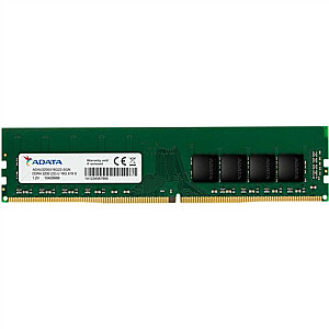 ADATA Premier DDR4 RAM 16 GB, U-DIMM, 3200 MHz, kompiuteris / serveris, registracijos numeris, ECC Nr.