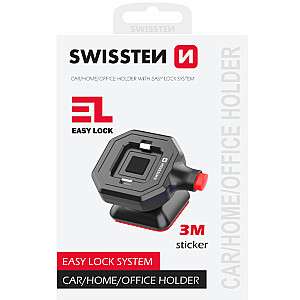 Swissten Quick Connect Telefona Turētājs Mašīnai / Mājai / Ofisam / 4 - 6.8 collas