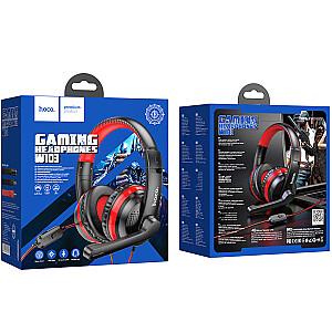 Hoco W103 Magic Tour Gaming Austiņas ar MIC / 3.5 mm / 1.2m Vads