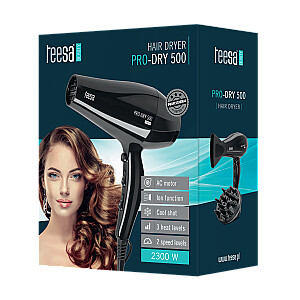 Teesa Фен PRO-DRY 500 Ion 2300W Черный