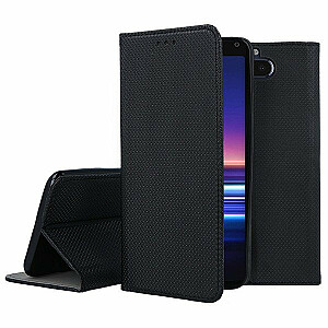 Mocco Smart Magnet Book Case Grāmatveida Maks Telefonam Samsung Galaxy A22 4G / M22 4G Melns