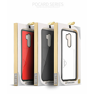 Dux Ducis Pocard Series Premium Izturīgs Silikona Aizsargapvalks Priekš Apple iPhone XS Max Balts