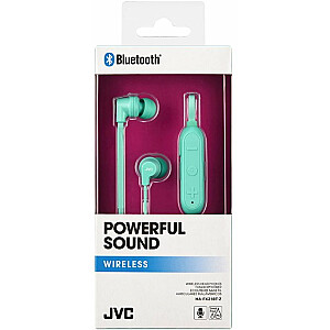 JVC HA-FX21BTZE Powerful Sound Bluetooth 4.1 Bezvadu Austiņas Zaļas