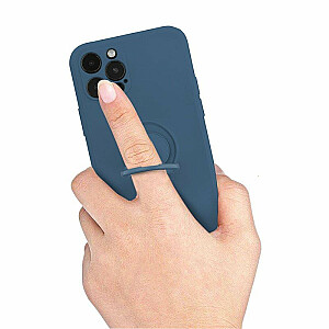 Mocco Pastel Ring Silicone Back Case Силиконовый чехол для Samsung Galaxy S22 Plus 5G Синий