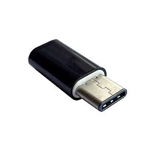 Mocco Universāls Adapteris Micro USB uz Type-C USB Savienojums Melns