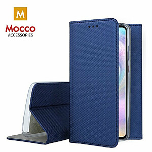 Mocco Smart Magnet Book Case Grāmatveida Maks Telefonam Nokia 9 PureView Zils