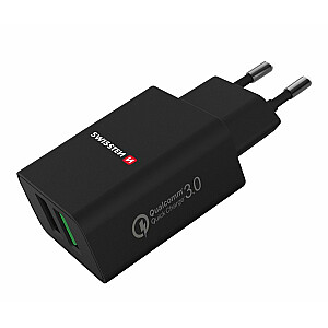 Swissten Premium Зарядное устройство 2x USB / QC3.0 23W