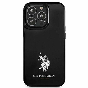 US Polo USHCP13XUMHK Back Case Aizmugurējais Apvalks Telefonam Apple iPhone 13 Pro Max Melns