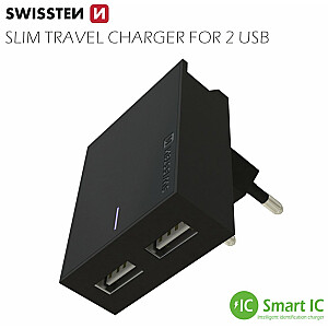 Swissten MFI Premium Apple Сертифицированное Зарядное устройство USB 3А / 15W С проводом Lightning 1.2m