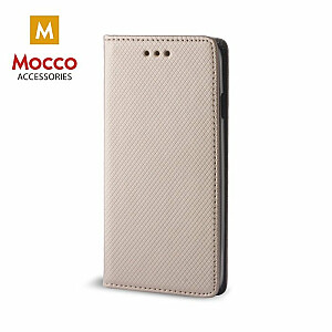 Mocco Smart Magnet Book Case Grāmatveida Maks Telefonam Samsung Galaxy S22 Plus 5G Zeltains