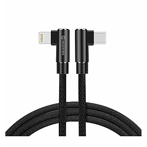 Swissten Плетеный L Типа Универсальный Quick Charge 3.1 USB-C на Lightning Кабель данных 1.2 m