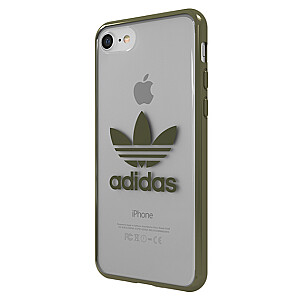 Adidas Clear Case Силиконовый чехол для Apple iPhone 7 / 8 Прозрачный - Зеленый
