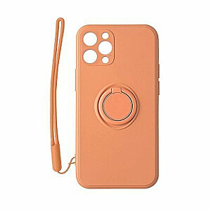 Mocco Pastel Ring Silicone Back Case Силиконовый чехол для Samsung Galaxy S22 Plus 5G Оранжевый