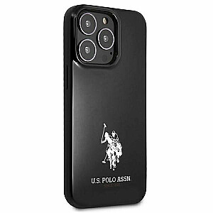 US Polo USHCP13LUMHK Back Case Aizmugurējais Apvalks Telefonam Apple iPhone 13 / 13 Pro Melns
